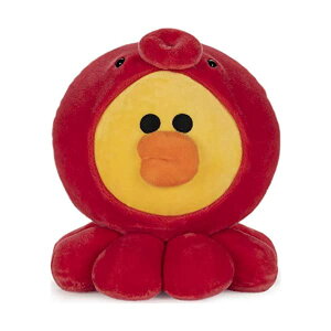 Kh CtY LINEtY ʂ T[ ObY GUND LINE Friends Squid Sally Chick Plush Stuffed Animal, 7"