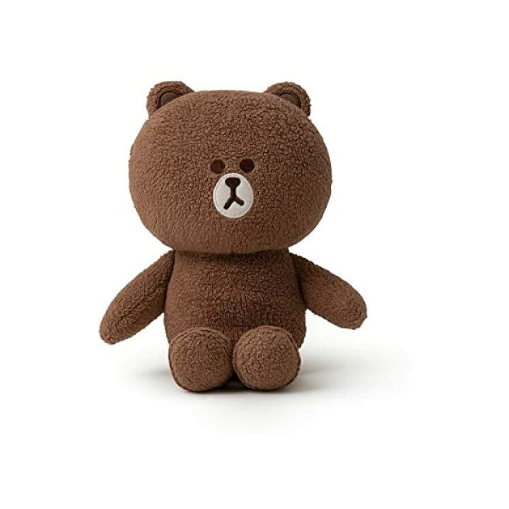 楽天市場 ラインフレンズ Lineフレンズ ぬいぐるみ ブラウン グッズ Line Friends Brown Character Cute Plush Stuffed Animal Toy Figure Doll Medium Brown I Selection
