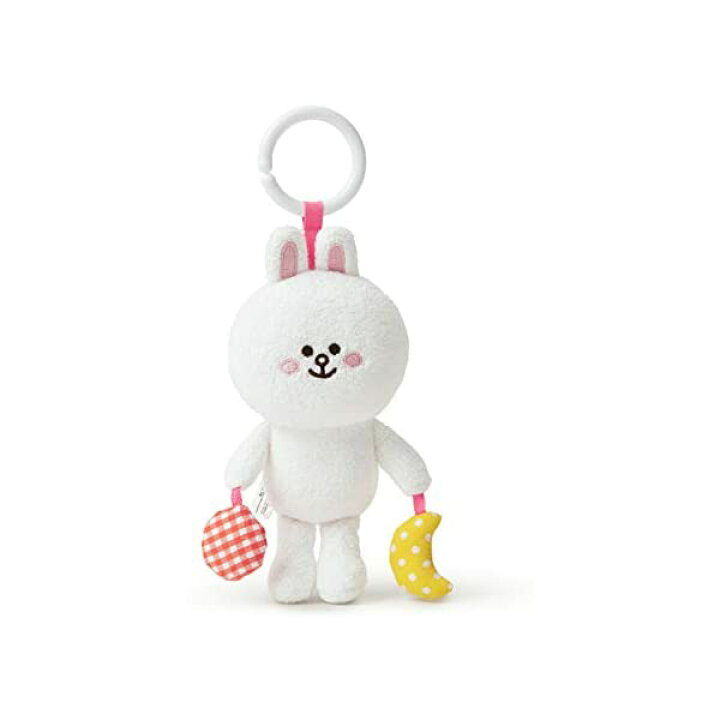 楽天市場 ラインフレンズ Lineフレンズ ぬいぐるみ コニー グッズ キーホルダー Line Friends Cony Character Stuffed Animal Plush Toy Figure Bag Charm Keychain With Key Ring 13 Cm White I Selection