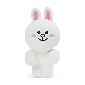 Kh CtY LINEtY ʂ Rj[ ObY GUND LINE Friends Cony Dangler Hanging Plush Stuffed Animal Rabbit, White, 6"