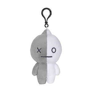 Kh CtY LINEtY ʂ BT21 BTS o ObY L[z_[ Nbv GUND LINE Friends BT21 Van Backpack Clip Plush Stuffed Animal, 4"