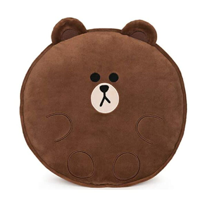 楽天市場 ガンド ラインフレンズ Lineフレンズ ぬいぐるみ ブラウン グッズ ボディーピロー 枕 クッション Gund Line Friends Brown Round Pillow Soft Plush 12 I Selection