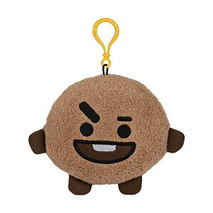 Kh CtY LINEtY ʂ BT21 BTS VL VbL[ M ObY L[z_[ Nbv GUND LINE Friends BT21 SHOOKY Backpack Clip Plush, 4"
