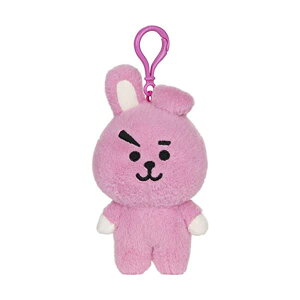Kh CtY LINEtY ʂ BT21 BTS NbL[ WON ObY L[z_[ Nbv GUND LINE Friends BT21 Cooky Backpack Clip Plush, 4"