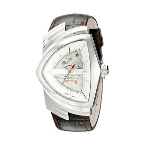 �n�~���g�� �r���v �E�H�b�` Hamilton H24515551 �x���`���� �I�[�g�}�`�b�N �������� �A�i���O �����Y �j���p Hamilton Men's H24515551 Ventura Analog Display Automatic Self Wind Brown Watch