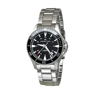 �n�~���g�� �r���v �E�H�b�` Hamilton H82335131 �J�[�L �l�C�r�[ �I�[�g�}�`�b�N �������� �����Y �j���p Hamilton Khaki Navy Automatic Movement Black Dial Men's Watch H82335131