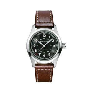 �n�~���g�� �r���v �E�H�b�` Hamilton H70455533 �J�[�L �I�[�g�}�`�b�N �������� �����Y �j���p Hamilton Khaki Automatic Movement Black Dial Men's Watch H70455533