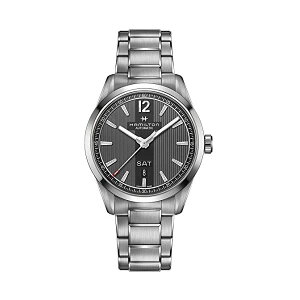 �n�~���g�� �r���v �E�H�b�` Hamilton H43515135 �I�[�g�}�`�b�N �������� �����Y �j���p Hamilton Broadway Day Date Automatic Men's Watch H43515135
