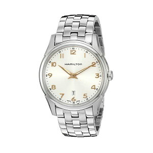 n~g rv EHb` Hamilton H38511113 WY}X^[ NH[c Y jp Hamilton Men's H38511113 Jazzmaster Thinline Quartz Stainless Steel Watch, Silver-Toned