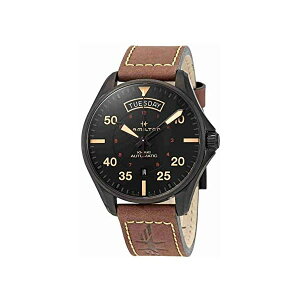 n~g rv EHb` Hamilton H64605531 J[L pCbg I[g}`bN  Y jp Hamilton Khaki Pilot Automatic Black Dial Men's Watch H64605531