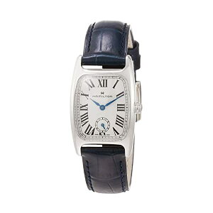 �n�~���g�� �r���v �E�H�b�` Hamilton H13321611 ���f�B�[�X �����p Hamilton Boulton Silver-White Dial Blue Leather Ladies Watch H13321611