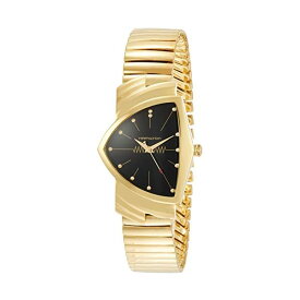ハミルトン 腕時計 ウォッチ Hamilton H24301131 ベンチュラ クォーツ レディース 女性用 Hamilton H24301131 Ventura Quartz Women's Watch Gold 17mm Stainless Steel