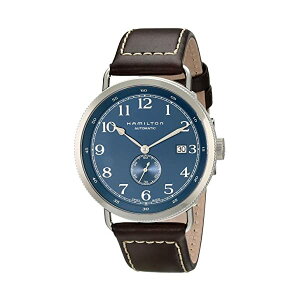 �n�~���g�� �r���v �E�H�b�` Hamilton H78455543 �J�[�L �I�[�g�}�`�b�N �������� �A�i���O �����Y �j���p Hamilton Men's HML-H78455543 Khaki Analog Display Swiss Automatic Blue Watch