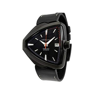 �n�~���g�� �r���v �E�H�b�` Hamilton H24585731 �x���`���� �I�[�g�}�`�b�N �������� �����Y �j���p Hamilton Ventura Elvis80 Automatic Black Dial Men's Watch H24585731