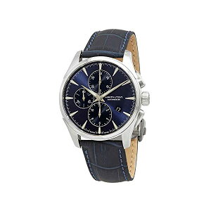 n~g rv EHb` Hamilton H32586641 WY}X^[ I[g}`bN  NmOt Y jp Hamilton Jazzmaster Chronograph Automatic Blue Dial Men's Watch H32586641