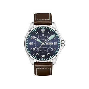n~g rv EHb` Hamilton H64715545 J[L ArG[V pCbg I[g}`bN  Y jp Hamilton Khaki Aviation Pilot Automatic Blue Dial Men's Watch H64715545