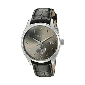 �n�~���g�� �r���v �E�H�b�` Hamilton H42515785 �W���Y�}�X�^�[ �I�[�g�}�`�b�N �������� �����Y �j���p Hamilton Men's 'Jazzmaster' Swiss Automatic Stainless Steel and Black Leather Casual Watch (Model: H42515785)