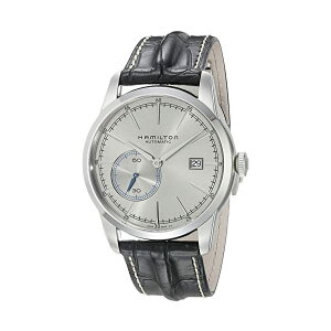 n~g rv EHb` Hamilton H40515781 NVbN I[g}`bN  Y jp Hamilton Men's Timeless Classic Stainless Steel Swiss-Automatic Watch with Leather Calfskin Strap, Black, 20 (Model: H40515781)