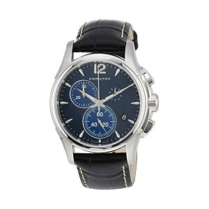 n~g rv EHb` Hamilton H32612741 WY}X^[ NH[c NmOt Y jp Hamilton Jazzmaster Chronograph Quartz Blue Dial Men's Watch H32612741