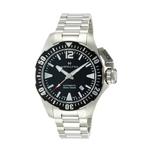 n~g rv EHb` Hamilton H77605135 J[L lCr[ I[g}`bN  Y jp Hamilton Khaki Navy Frogman Automatic Black Dial Mens Watch H77605135