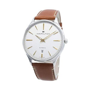 n~g rv EHb` Hamilton H38525512 WY}X^[ I[g}`bN  Y jp Hamilton H38525512 Jazzmaster Thinline Automatic Men's Watch Tan Leather