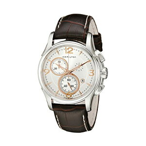 n~g rv EHb` Hamilton H32612555 WY}X^[ NmOt Y jp Hamilton Men's H32612555 Jazzmaster Chronograph Silver Dial Watch