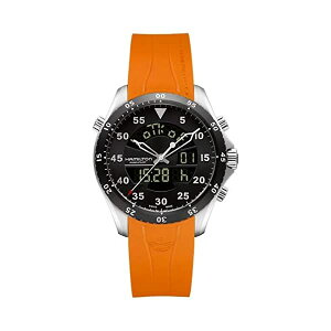 �n�~���g�� �r���v �E�H�b�` Hamilton H64554431 �J�[�L �A�r�G�[�V���� �N�H�[�c �����Y �j���p Hamilton Khaki Aviation Flight Timer Quartz Men's Quartz Watch H64554431