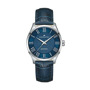 n~g rv EHb` Hamilton H42535640 WY}X^[ I[g}`bN  Y jp Hamilton Jazzmaster Automatic Blue Dial Leather Strap Men's Watch H42535640