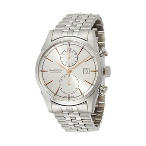 n~g rv EHb` Hamilton H32416181 NVbN I[g}`bN  Y jp Hamilton Men's Timeless Classic Swiss-Automatic Watch with Stainless-Steel Strap, Silver, 22 (Model: H32416181)