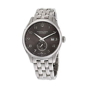 n~g rv EHb` Hamilton H42515185 WY}X^[ I[g}`bN  Y jp Hamilton Men's Jazzmaster Swiss-Automatic Watch with Stainless-Steel Strap, Silver, 20 (Model: H42515185)
