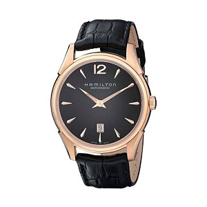 �n�~���g�� �r���v �E�H�b�` Hamilton H38645735 �W���Y�}�X�^�[ �����Y �j���p Hamilton Men's H38645735 Jazzmaster Slim Black Dial Watch