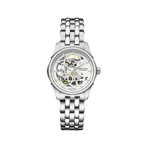 �n�~���g�� �r���v �E�H�b�` Hamilton H32405111 �I�[�g�}�`�b�N �������� ���f�B�[�X �����p Hamilton JazzMaster Silver Dial S. Steel Automatic Ladies Watch H32405111