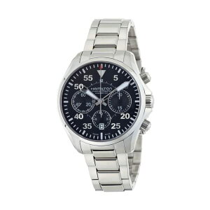 n~g rv EHb` Hamilton H64666135 J[L ArG[V pCbg I[g}`bN  Y jp Hamilton Khaki Aviation Pilot Auto Chrono Men's Automatic Watch H64666135