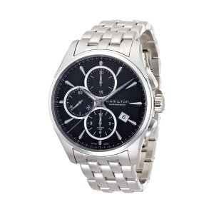 �n�~���g�� �r���v �E�H�b�` Hamilton H32596131 �W���Y�}�X�^�[ �I�[�g�}�`�b�N �������� �N���m�O���t �����Y �j���p Hamilton Jazzmaster Chronograph Automatic Black Dial Mens Watch H32596131