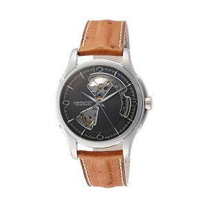 �n�~���g�� �r���v �E�H�b�` Hamilton H32565585 �W���Y�}�X�^�[ �I�[�g�}�`�b�N �������� �����Y �j���p Men's Hamilton Jazzmaster Open Heart Automatic Watch H32565585