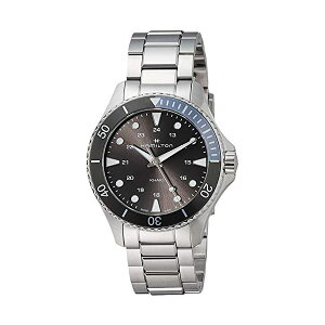 n~g rv EHb` Hamilton H82211181 J[L lCr[ NH[c Y jp Hamilton Khaki Navy Scuba Quartz Grey Dial Men's Watch H82211181