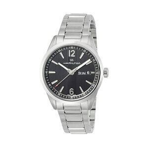 �n�~���g�� �r���v �E�H�b�` Hamilton H43311135 �A�i���O �A�i���O �N�H�[�c �����Y �j���p Hamilton Men's Analogue Quartz Watch with Stainless Steel Strap H43311135