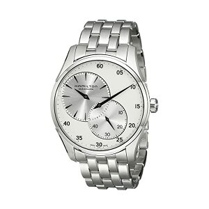 n~g rv EHb` Hamilton H42615153 WY}X^[ I[g}`bN  AiO Y jp Hamilton Men's H42615153 Jazzmaster Analog Display Automatic Self Wind Silver Watch