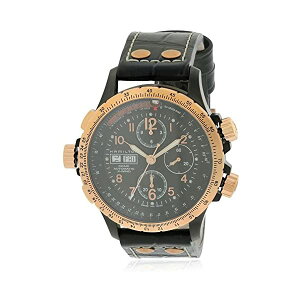 n~g rv EHb` Hamilton H77676733 J[L ArG[V Y jp Hamilton Men's H77676733 Khaki Aviation Black Dial Watch