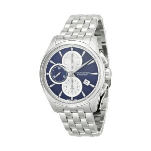 n~g rv EHb` Hamilton H32596141 WY}X^[ I[g}`bN  NmOt Y jp Hamilton Jazzmaster Blue Dial SS Chronograph Automatic Men's Watch H32596141