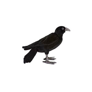 nT JX G ubN  ʂ 12C` Hansa Black Crow 12" Plush