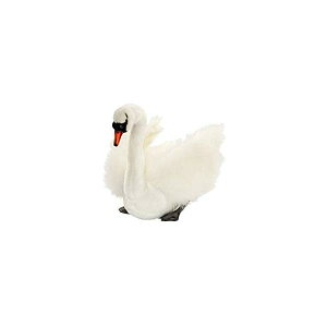 �n���T ���� �z���C�g �� �ʂ������ Hansa Swan Plush, White