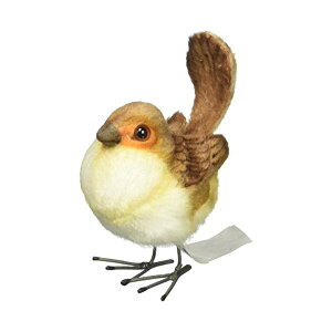 �n���T �~�\�T�U�C �X�Y�� �� ���X �� �ʂ������ Hansa Female Wren Plush Animal Toy, 3