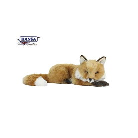 ハンサ キツネ 狐 ブラウン 茶色 Hansa 6990 Toys - Fox, Floppy, Brown, 18 inches