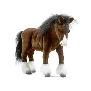 nT NCYf[ E} n 20C` ʂ Hansa Clydesdale Horse 20" Plush