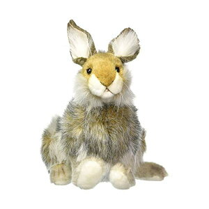 nT ETM uE F ʂ Hansa Hare Plush, Brown