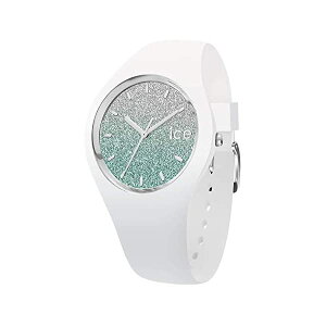 ACXEHb` rv IceWatch fB[X p Ice-Watch - ICE lo White Turquoise - Women's Wristwatch with Silicon Strap - 013426 (Small)