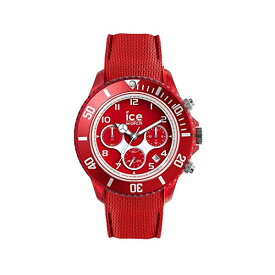 アイスウォッチ 腕時計 IceWatch メンズ 男性用 Ice-Watch - ICE Dune Forever red - Men's Wristwatch with Silicon Strap - Chrono - 014219 (Large)