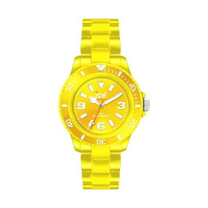 ACXEHb` rv IceWatch Y jp Ice Classic Solid Yellow Dial Plastic Strap Men's Watch CSYWBP10