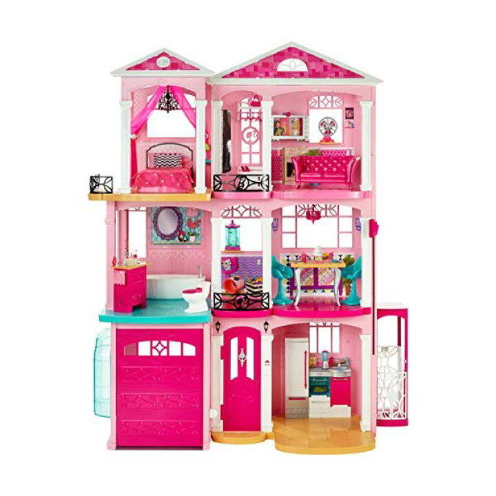 楽天市場】バービー ドリームハウス ドールハウス おもちゃ Barbie 